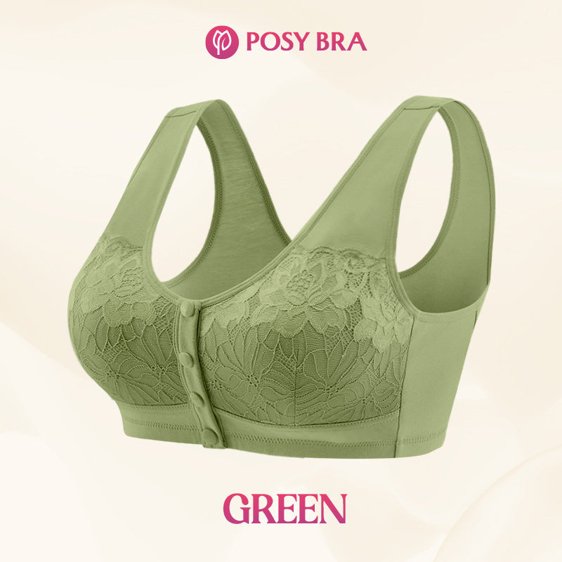 🔥 Hot Sale 🔥Comfortable wireless shaping bra with front buttons