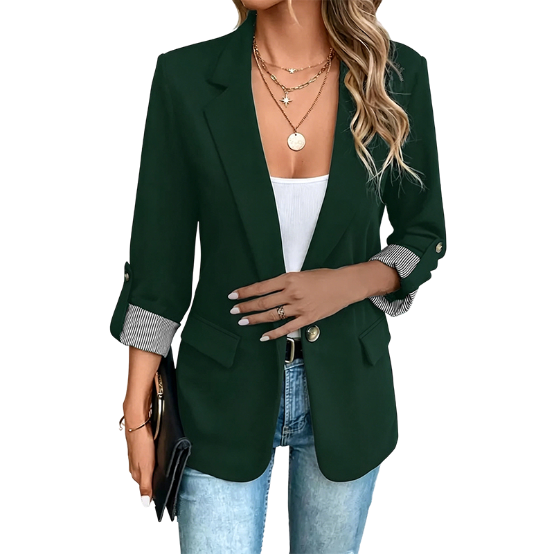 Casaco blazer casual para mulher