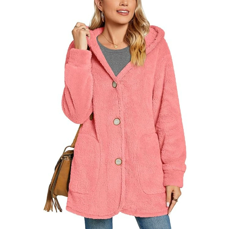 ✨👚Jaqueta com capuz aconchegante e quente para mulheres