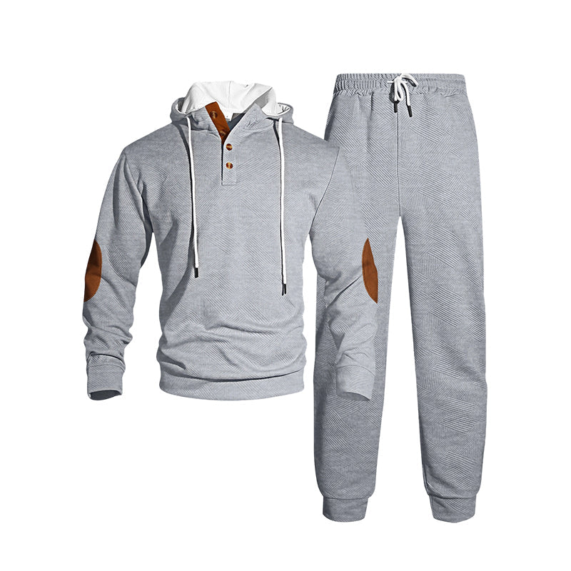 ✨Conjunto de agasalho com capuz casual para homem