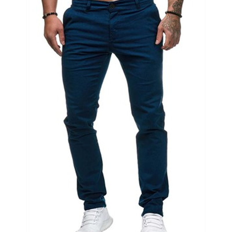 ✨Calça moderna de cintura baixa com perna slim