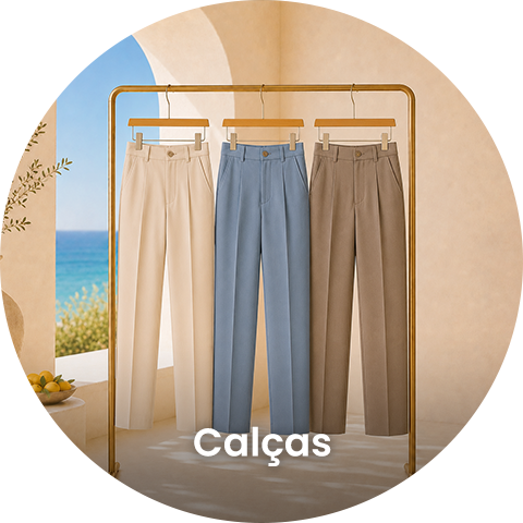 Homem:Calças