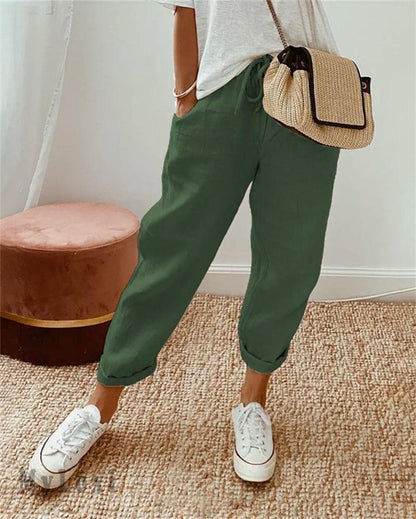 💕Last day promotion -49% OFF💕Casual cotton and linen pants for women