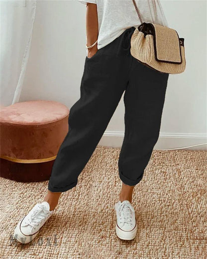 💕Last day promotion -49% OFF💕Casual cotton and linen pants for women
