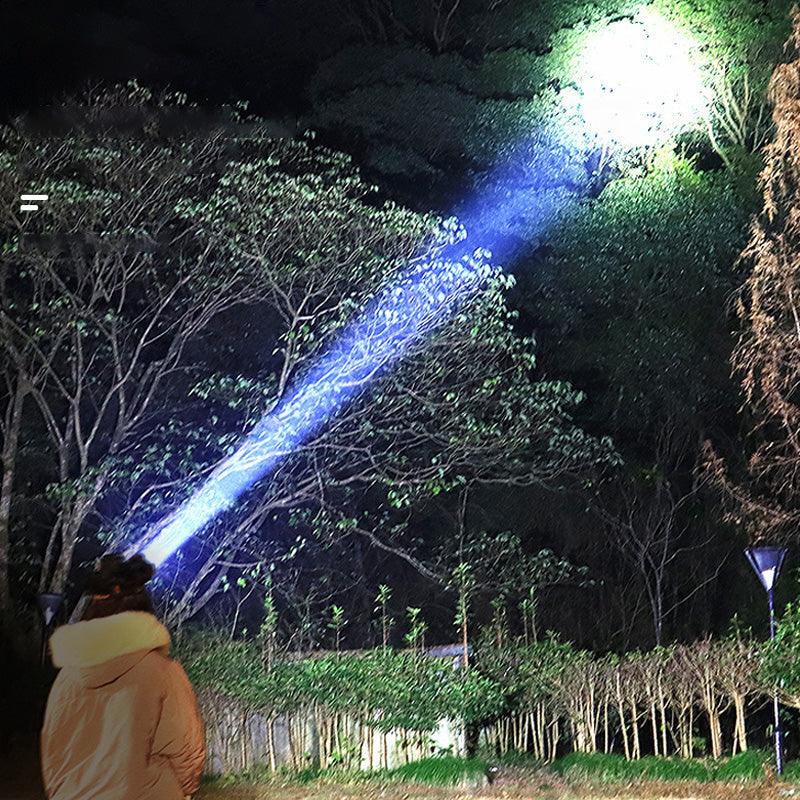 🔦Super jasna, ładowalna latarka czołowa o dużej mocy