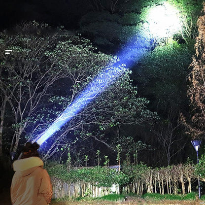 🔦Super jasna, ładowalna latarka czołowa o dużej mocy