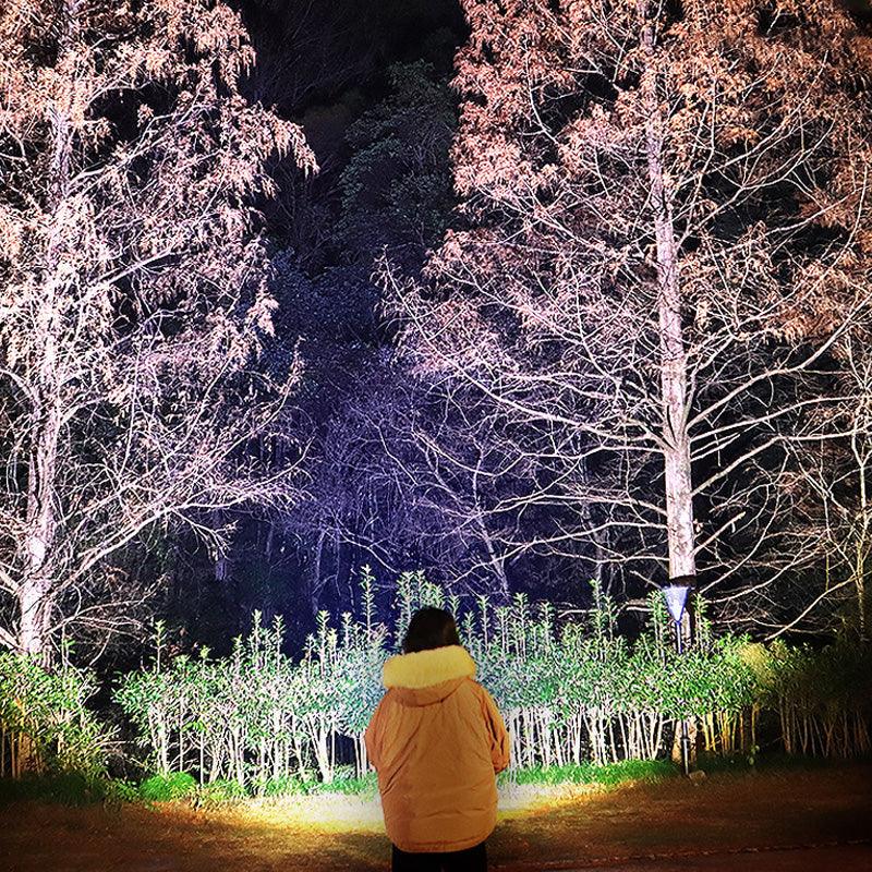 🔦Super jasna, ładowalna latarka czołowa o dużej mocy