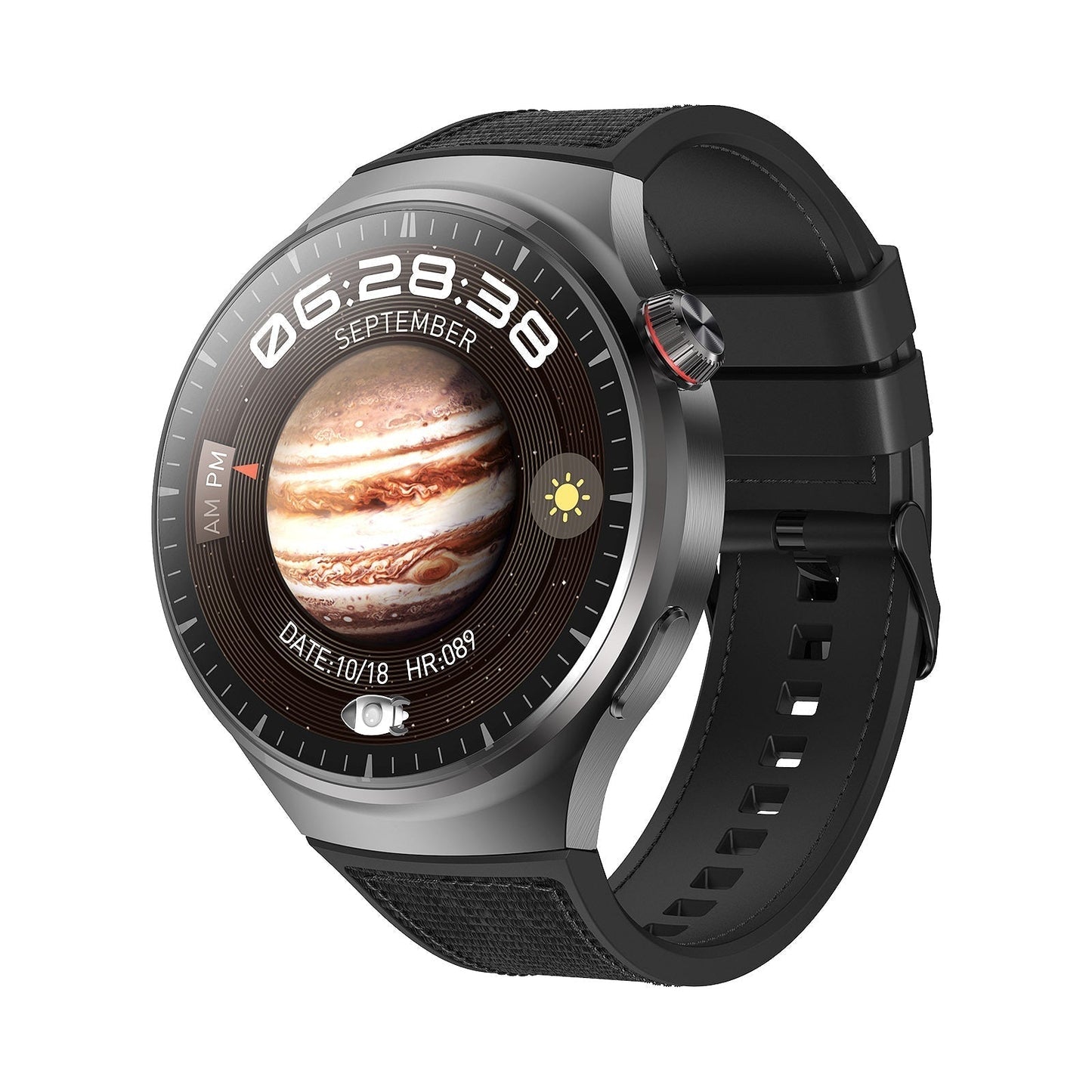 ✨Recién llegados✨  Smartwatch redondo Watch 4 PRO: ¡llamadas por Bluetooth, resistente al agua y asistente de voz inteligente para tu vida activa! 💪⌚