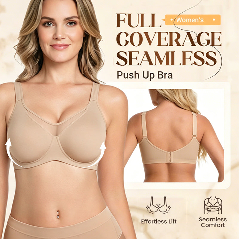 ✨💞Sutiã elegante, transparente e de cobertura total para mulheres de tamanho grande