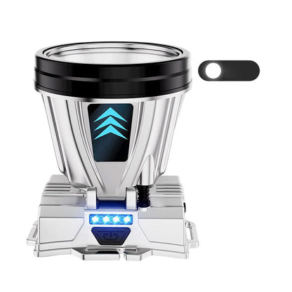 🔦Super jasna, ładowalna latarka czołowa o dużej mocy