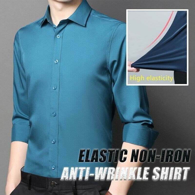 💥(49% OFF)🥰Stretch Non-iron Anti-wrinkle Shirt