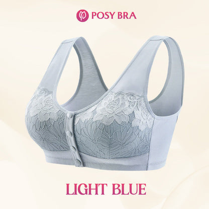 🔥 Hot Sale 🔥Comfortable wireless shaping bra with front buttons