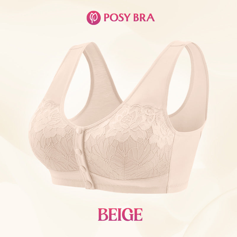 🔥 Hot Sale 🔥Comfortable wireless shaping bra with front buttons