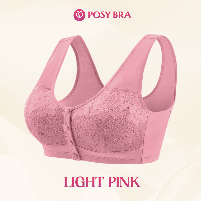 🔥 Hot Sale 🔥Comfortable wireless shaping bra with front buttons