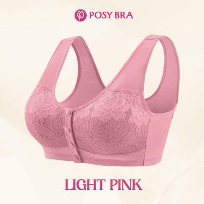 🔥 Hot Sale 🔥Comfortable wireless shaping bra with front buttons