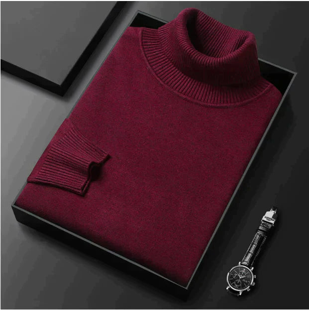 ☕🍁Sudadera de cachemira premium de color liso para hombre - Compre 2, envío gratis☕🍁