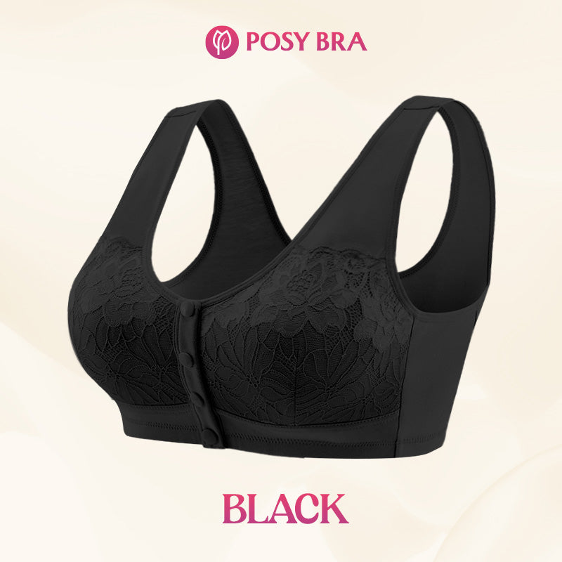 🔥 Hot Sale 🔥Comfortable wireless shaping bra with front buttons