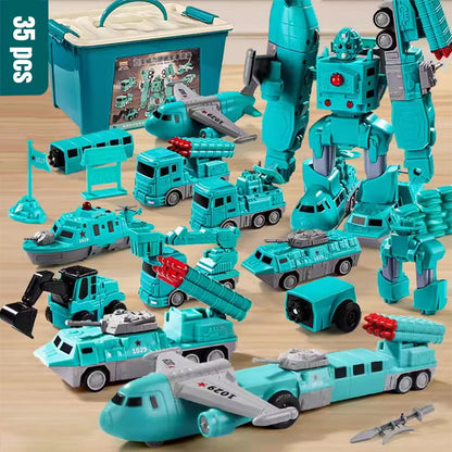 🔥49% de desconto🔥Brinquedos magnéticos para montagem de carros da Magnetic Transform Engineering