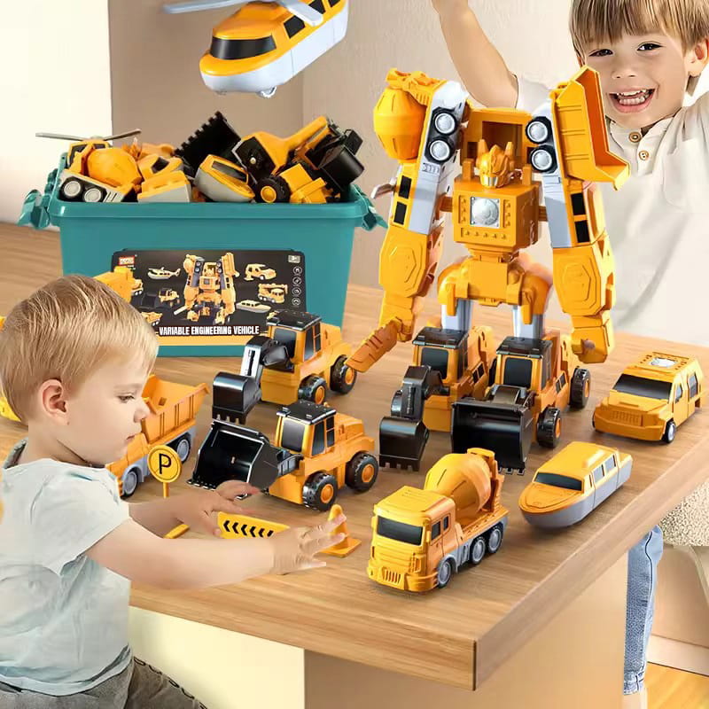 🔥49% de desconto🔥Brinquedos magnéticos para montagem de carros da Magnetic Transform Engineering