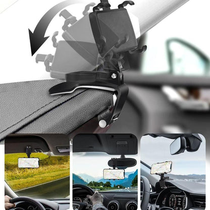 🔥PROMOÇÃO LIMITADA!!! 🔥Suporte para telefone para carro com painel de rotação de 360 graus🚗