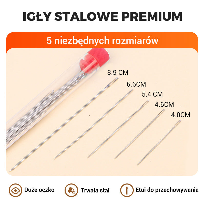 🧵 37-częściowy zestaw do szycia