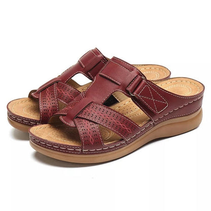 ✨Sandálias de couro premium para mulher
