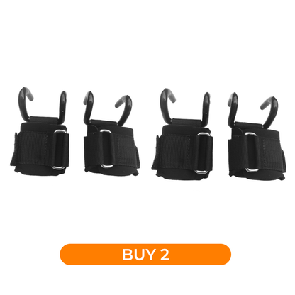 🔥 Wytrzymałe paski z haczykami do podnoszenia ciężarów