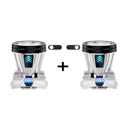 🔦Super jasna, ładowalna latarka czołowa o dużej mocy