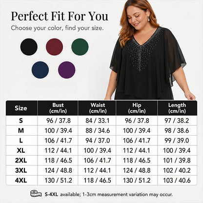 ⌛Limited-Time Offer-Women Elegant V Neck Evening Dress
