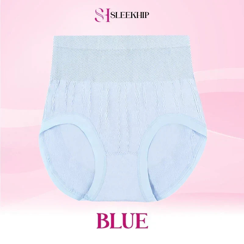 💞Cueca de cintura alta à prova de fugas, com controlo do abdómen e efeito empina-bumbum
