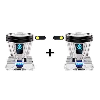 🔦Super jasna, ładowalna latarka czołowa o dużej mocy