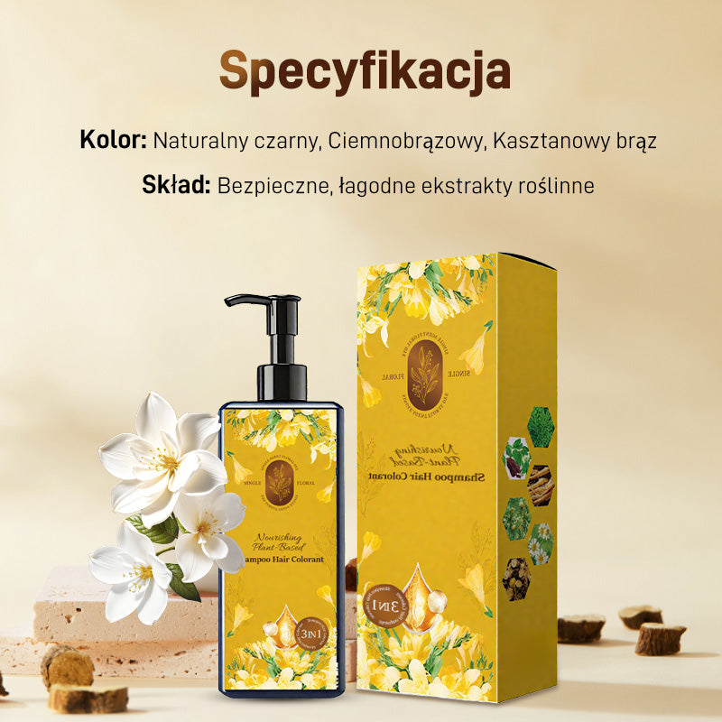 🔥Odżywcza farba do włosów na bazie roślin 🌿