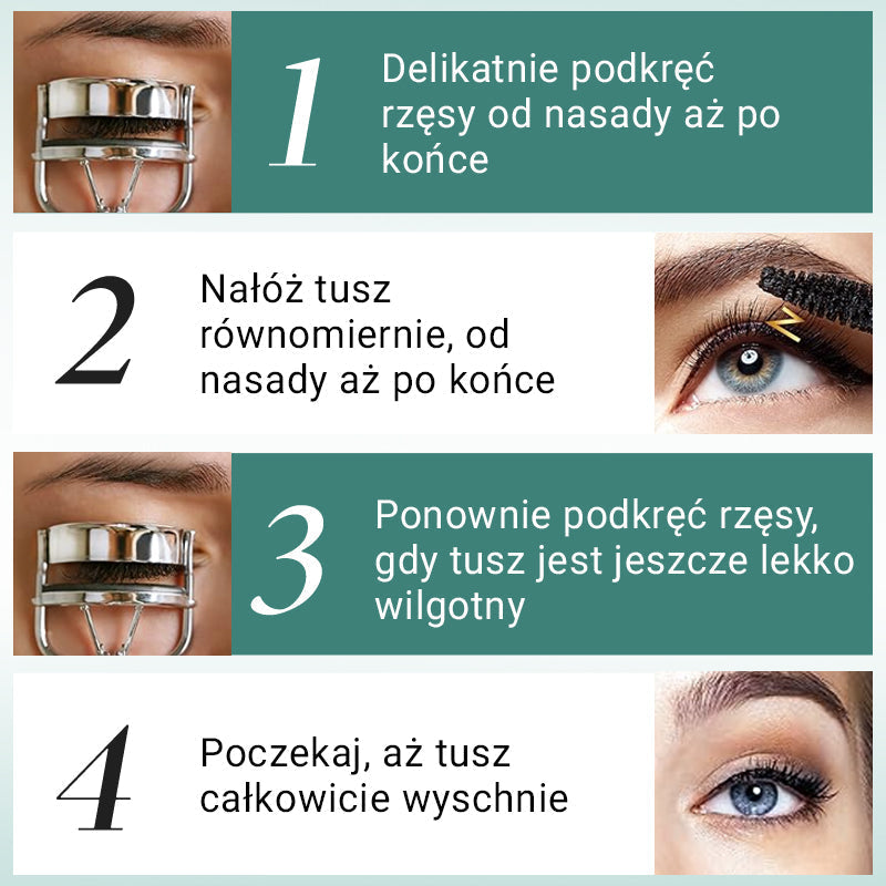 Wydłużający i podkręcający tusz do rzęs
