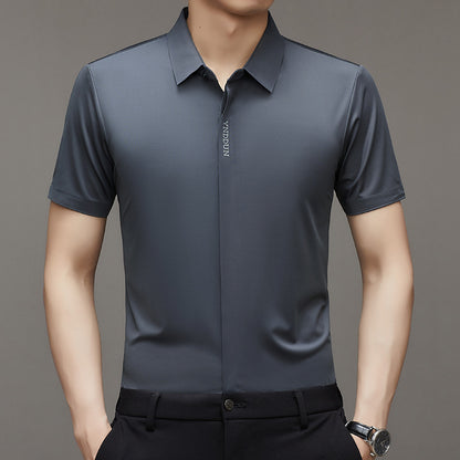 Camisa Business de Seda de Secado Rápido para Hombre