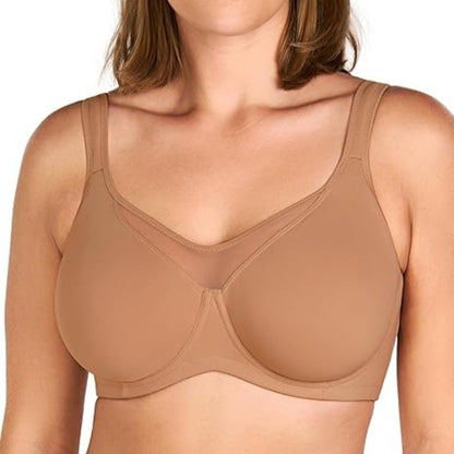 ✨💞Sutiã elegante, transparente e de cobertura total para mulheres de tamanho grande