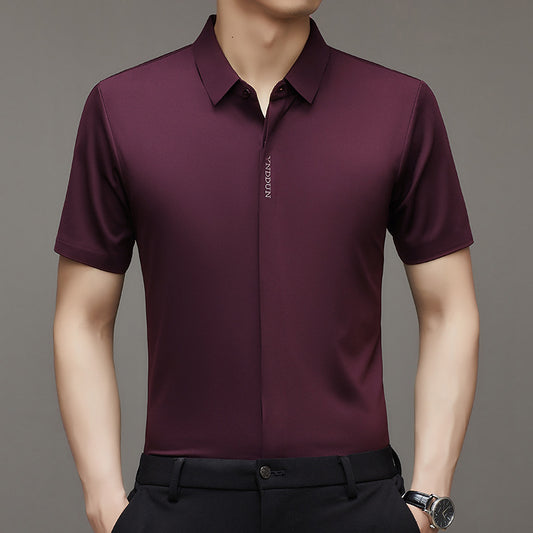 Camisa Business de Seda de Secado Rápido para Hombre