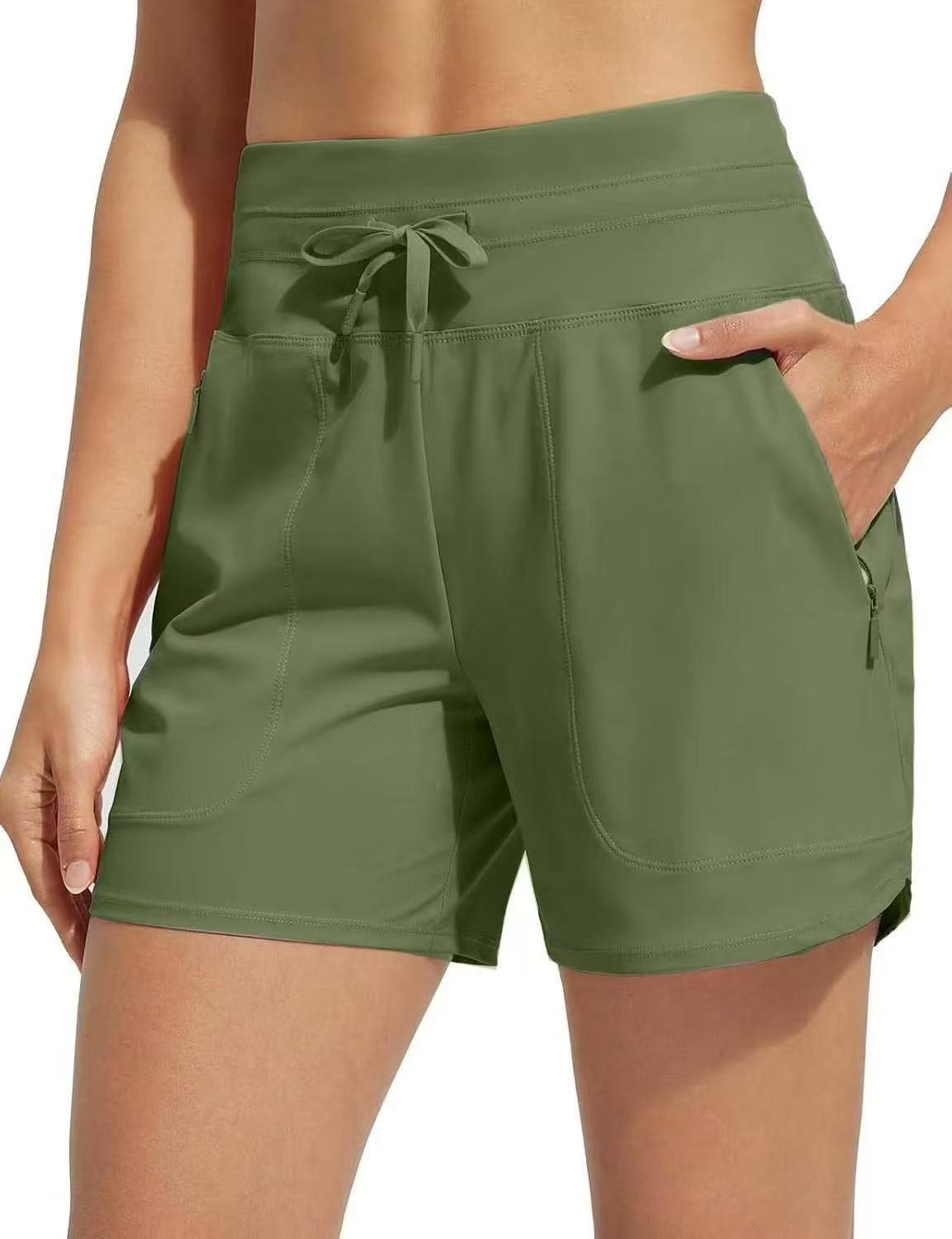 🌞Summer Essentials 50% OFF❄️Women's High-Waisted Quick-Dry Swim Shorts