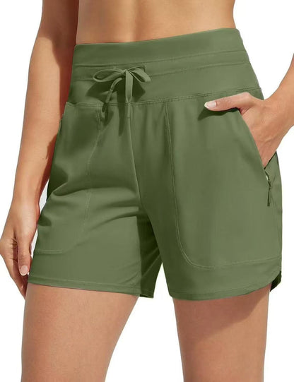 🌞Summer Essentials 50% OFF❄️Women's High-Waisted Quick-Dry Swim Shorts