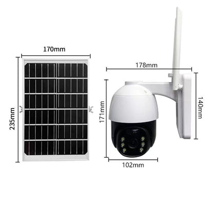 🔥¡ENVÍO GRATUITO🔥Cámara de Vigilancia Inteligente Inalámbrica Solar