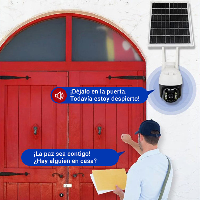 🔥¡ENVÍO GRATUITO🔥Cámara de Vigilancia Inteligente Inalámbrica Solar