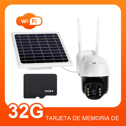 🔥¡ENVÍO GRATUITO🔥Cámara de Vigilancia Inteligente Inalámbrica Solar