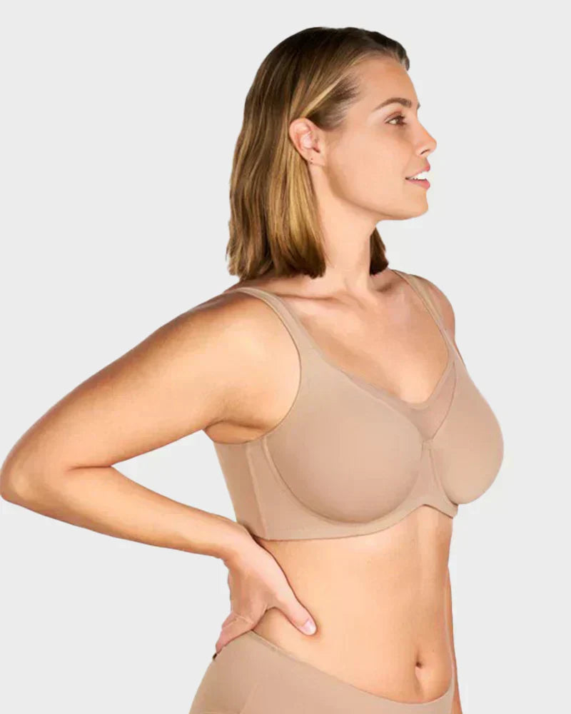 ✨💞Sutiã elegante, transparente e de cobertura total para mulheres de tamanho grande
