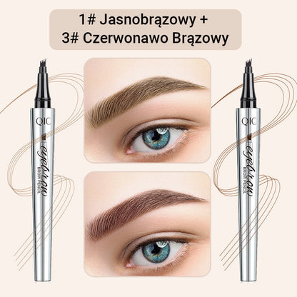 🔥Kup 1 i otrzymaj 1 gratis🎁Wysokiej jakości wodoodporna kredka do brwi 4 Fork