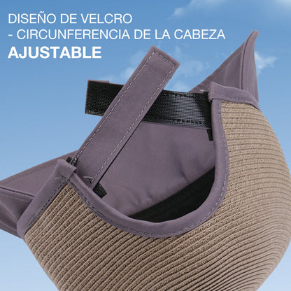 【Envío gratuito por la compra de 3 piezas】Sombrero protector solar de ala ancha para mujer para salir a la playa en verano (50% DE DESCUENTO)