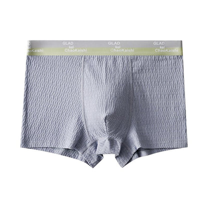 🎉Cuecas Boxer de Algodão para Homem com Bolhas, Antibacterianas, Respiráveis e Absorventes de Suor