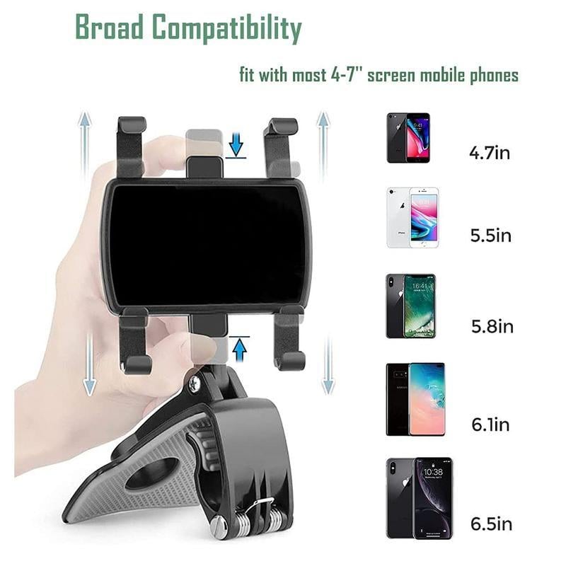 🔥PROMOÇÃO LIMITADA!!! 🔥Suporte para telefone para carro com painel de rotação de 360 graus🚗