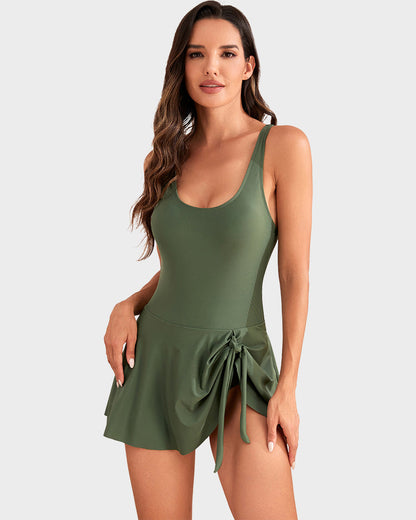 👙Liquidação de Verão 50% OFF💃Maiô Feminino Modelador com Nó Tie Knot