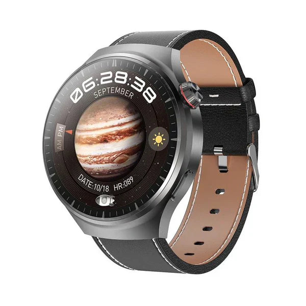 ✨Recién llegados✨  Smartwatch redondo Watch 4 PRO: ¡llamadas por Bluetooth, resistente al agua y asistente de voz inteligente para tu vida activa! 💪⌚