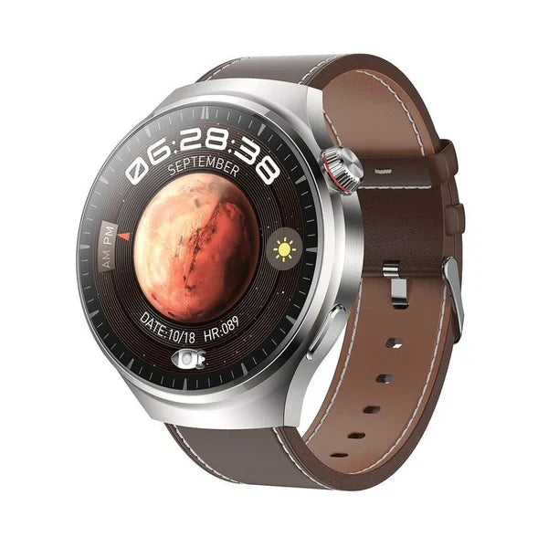 ✨Recién llegados✨  Smartwatch redondo Watch 4 PRO: ¡llamadas por Bluetooth, resistente al agua y asistente de voz inteligente para tu vida activa! 💪⌚