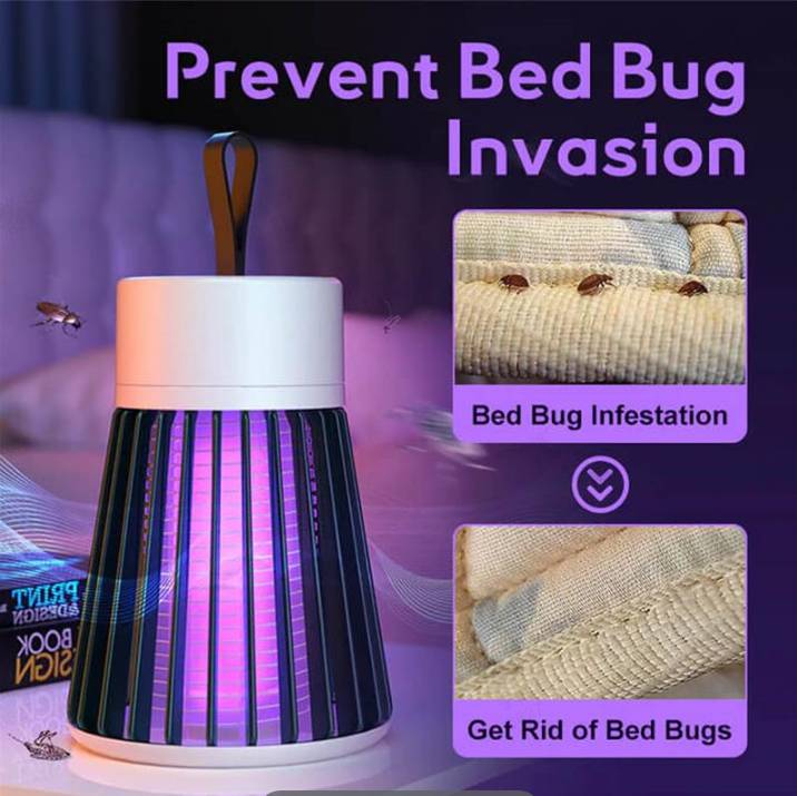 🎯🦟 Zap-X — Matador de insetos portátil — Matador de insetos elétrico para interior e exterior: Apanhador de moscas e mosquitos altamente eficaz 🔥⚡